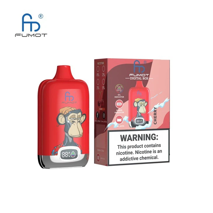 Fmote Disposable Vape 20ml Digital Box cherry (2)